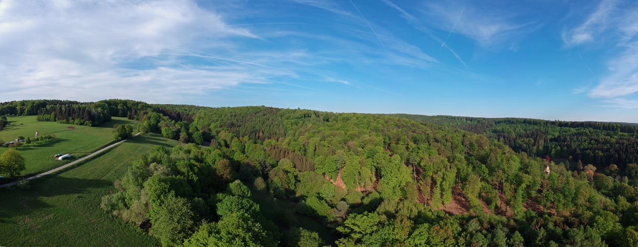 Naturhotel Ruegers Forstgut Mespelbrunn Exteriér fotografie